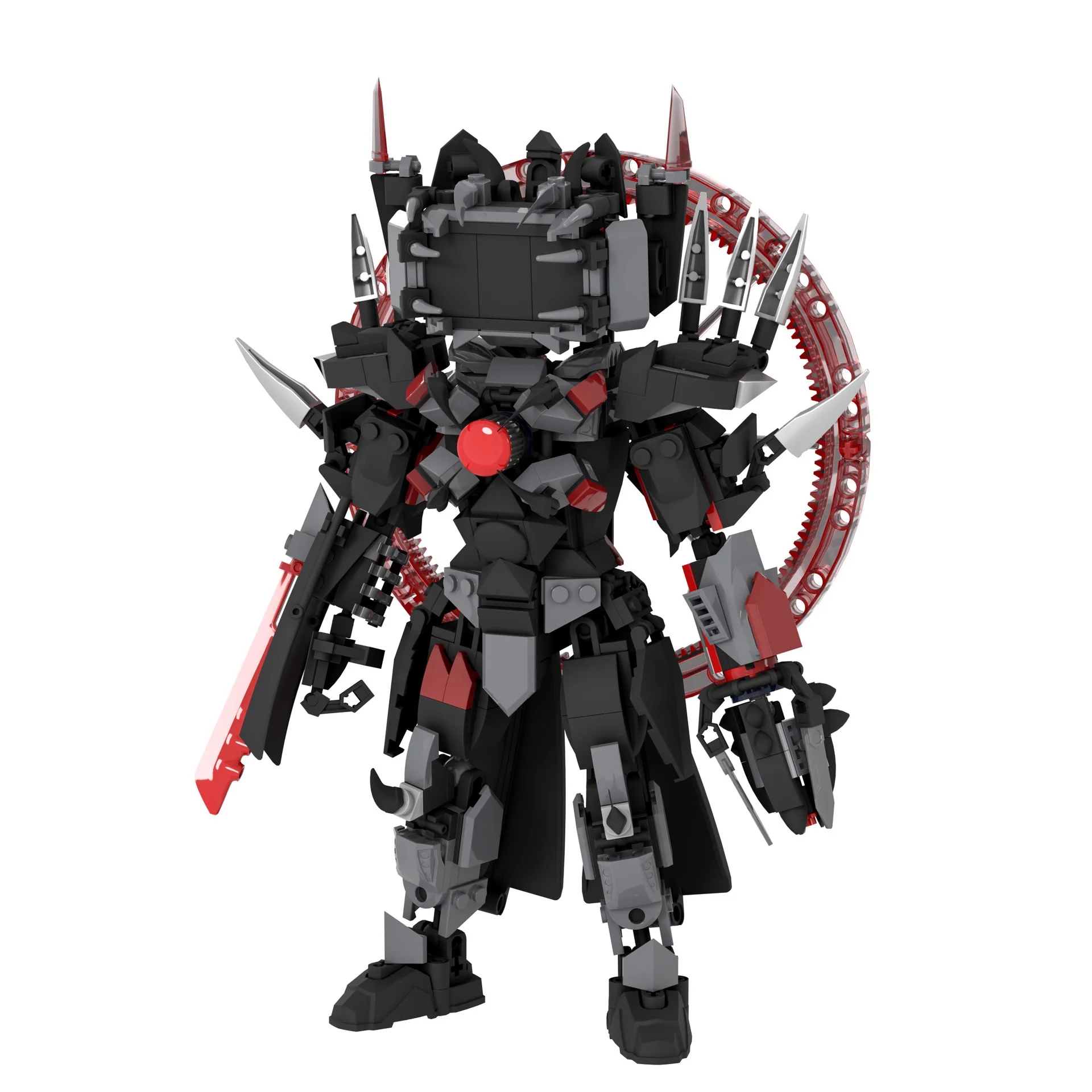 

MOC New Product Skibiditoiletes Doomsday Watcher 2.0 Educational Toy Building Blocks - Children's Educational Bricks Gift