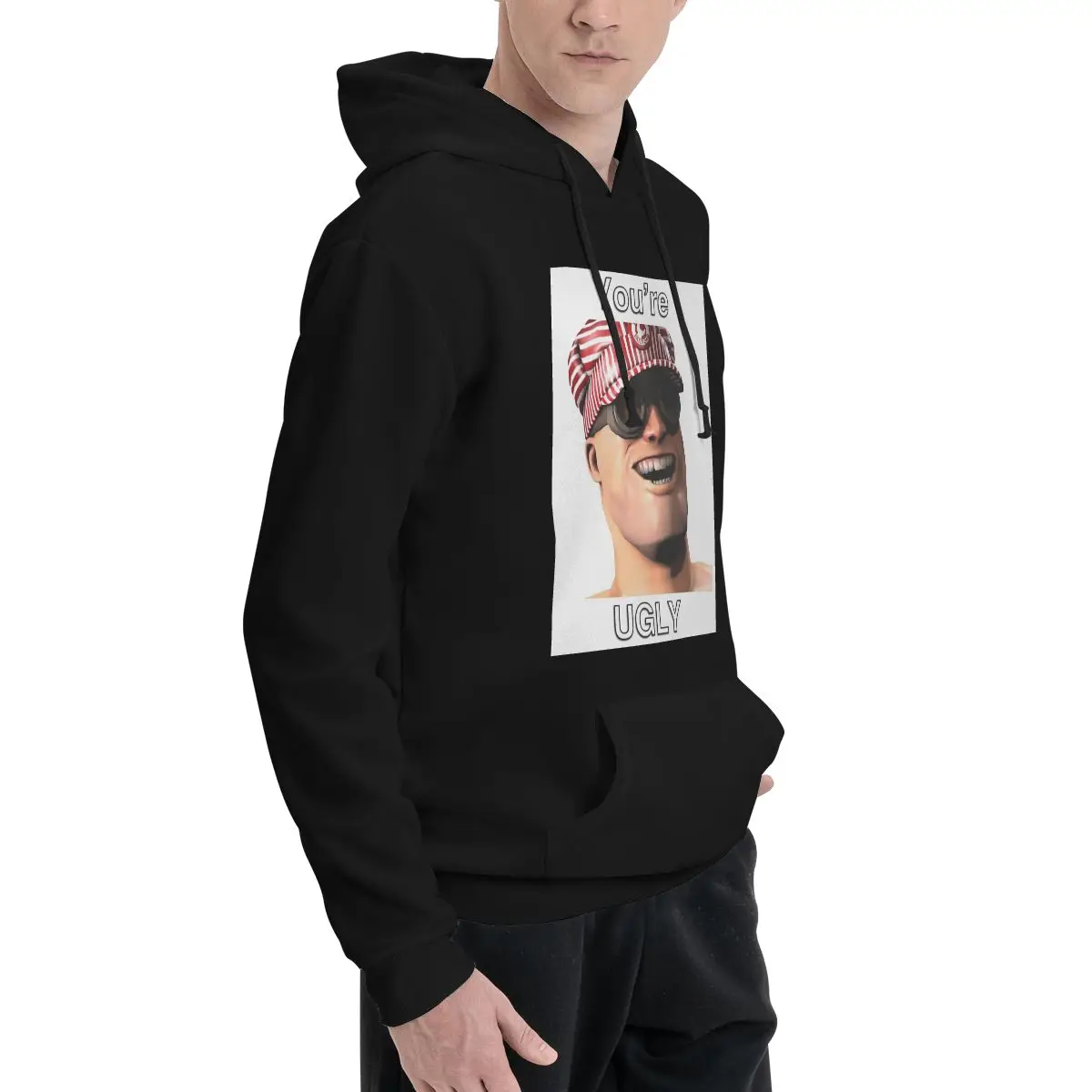 You're Ugly I Smell Jojo Engineer TF2 Team Fortress 2 Hoodies Men Women Casual Pullover Sweatshirt Hip Hop Hooded Autumn Winter
