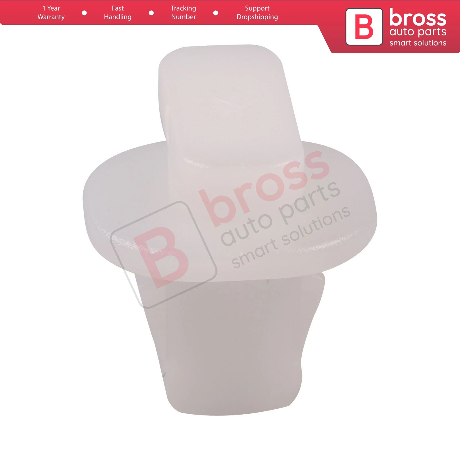 Bross Auto Parts BCF2082 10 Pieces Door Panel Pin Retainer for VW:443867299 Made in Turkey