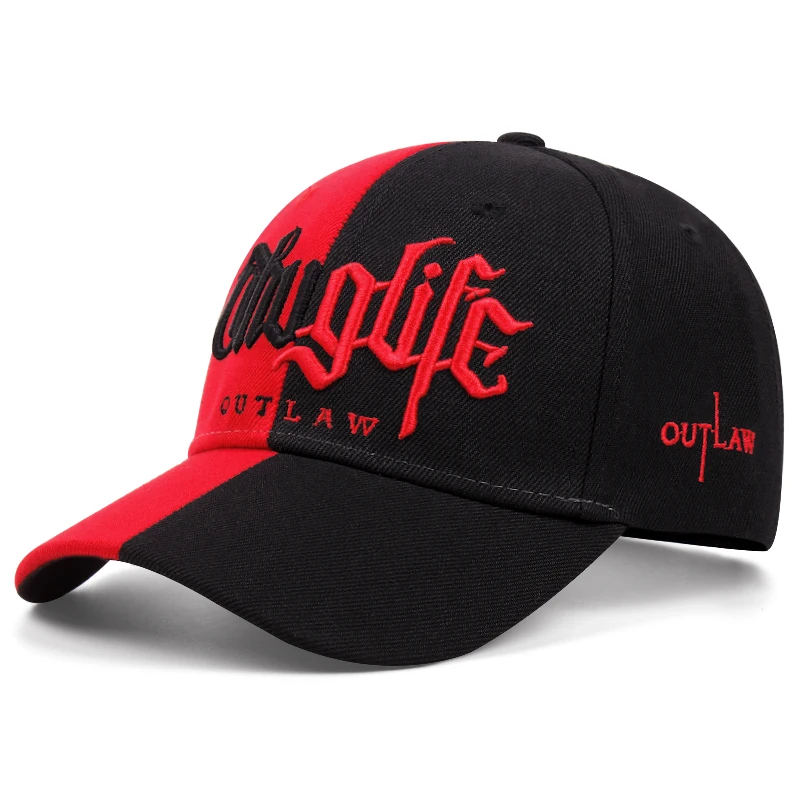 Boné de beisebol com letras bordadas para homens e mulheres, snapback, viseira esportiva, boné trucker masculino e feminino, kpop, moda verão