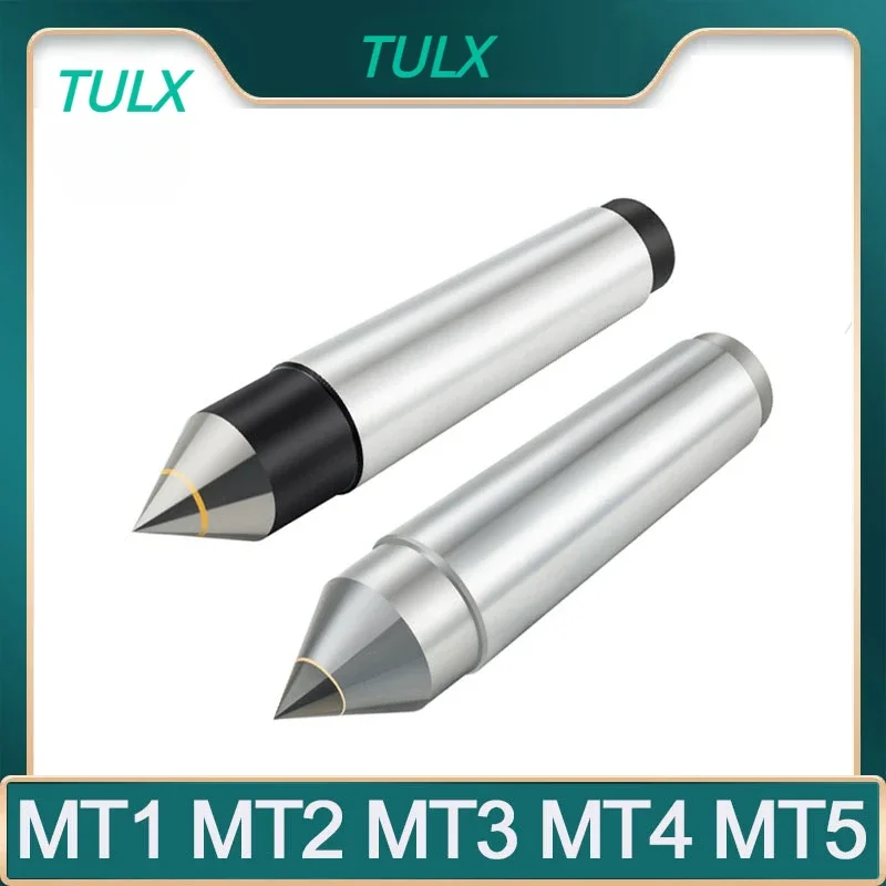 TULX MT1 MT2 MT3 CNC lathe Cente Movable Thimble Alloy Morse Taper Alloy Solid Centre Grind Centre Alloy Half Center Fixed