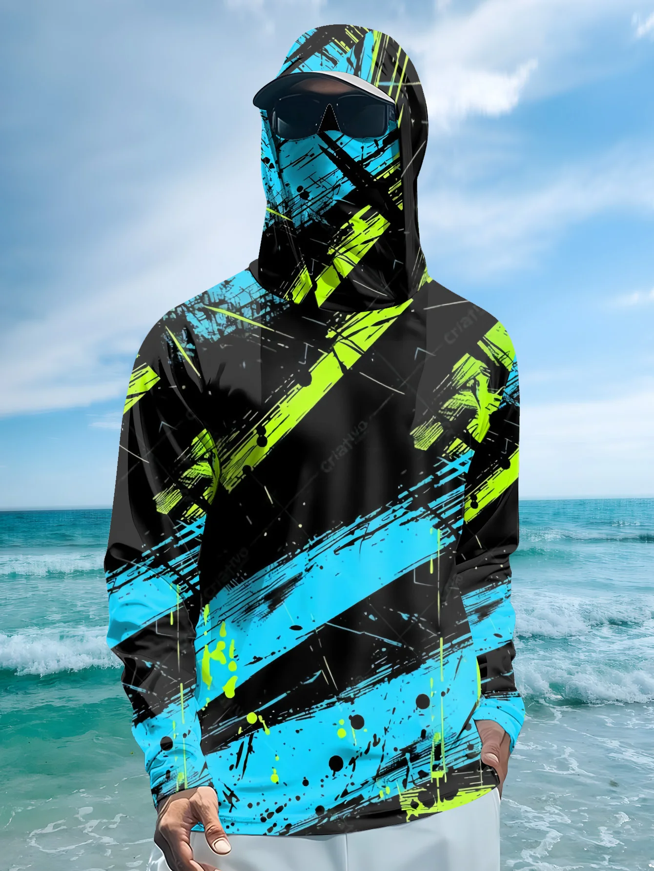 Sudadera con capucha para pesc - Rash Guard Long Sleeve reseña y precio