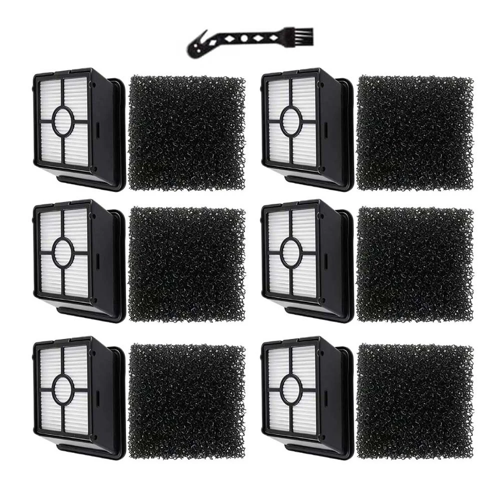1set Filter Sponge Filters Cleaning Brush For X-Clean 2/X-Clean 4/X-Clean 5 Vacuum Cleaner Accessories Household Cleaning Tools