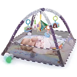 Baby Fitness Frame Crawling Play Mat Multifunction Fence Floor Toddler Activity Gym Game Activity Blanket Newborn Kids Toys