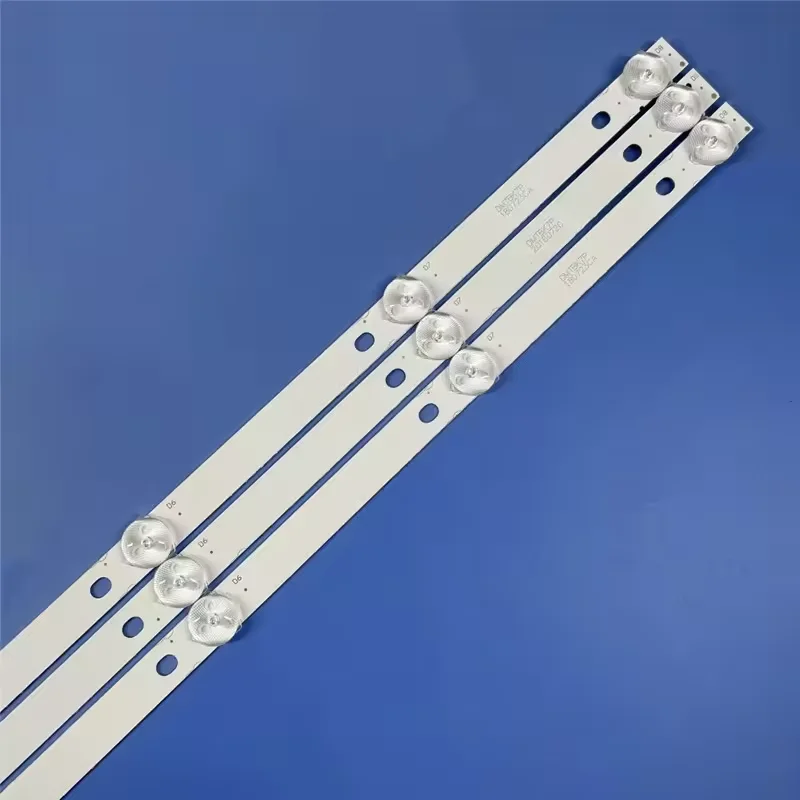 8LED(6v) LED backlight strip for starwind SW-LED43BA201 BBK 43LEX-5043/FT2C JS-D-JP43DM-A81EC  JS-D-JP43DM-B82EC E43DM1000