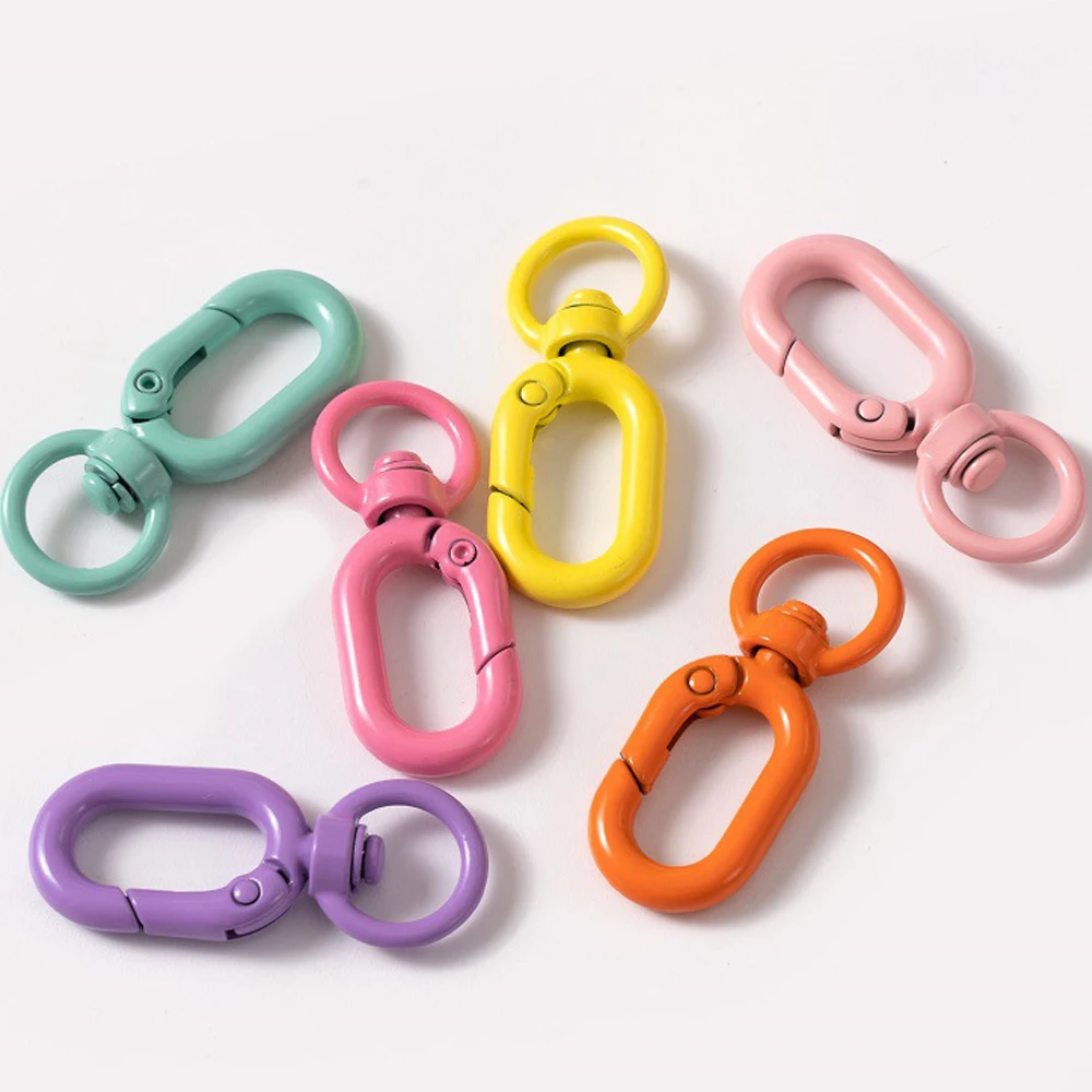 5pcs 39.5x15.5mm Lanyard Swivel Snap Hooks Lobster Claw Clasps Key Chain Clip for Keychain Jewelry Purse Making DIY Lanyard image 3