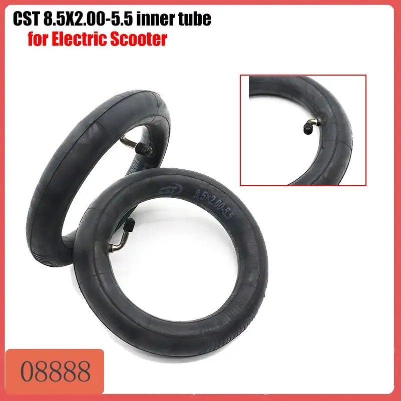 

8 inch CST thicken electric scooter tire 8.5x2.00-5.5 with 45/90 degree valve rubber inflated inner tube