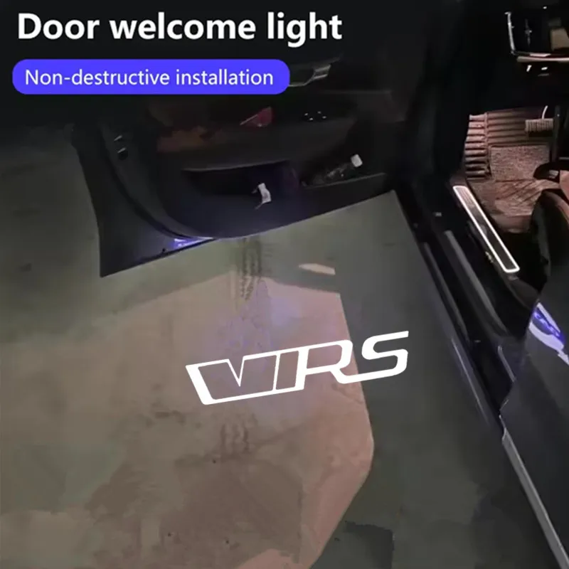 Logo Light Laser Projector Ghost lamp Welcome Light For Skoda VRS Octavia A5 MKII Hatchback Estate 2005-2008 2009 2020 2011 2012