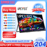 UPERFECT 18.4 inch 4K Portable Monitor Gaming Display 60Hz 10 Bit Ultra-Slim Extend Screen For PS5/4 Switch Laptop PC Mac Xbox