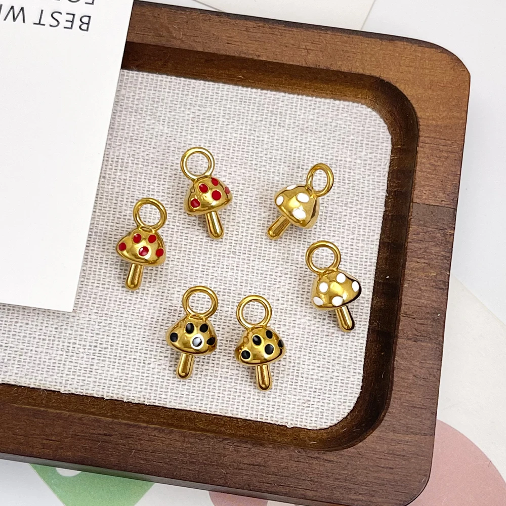 

Сердечный дизайн 30 шт. 10*19 мм ювелирные аксессуары/браслеты «сделай сам» кулон/подвески из нержавеющей стали/форма гриба/ручная работа # 195686