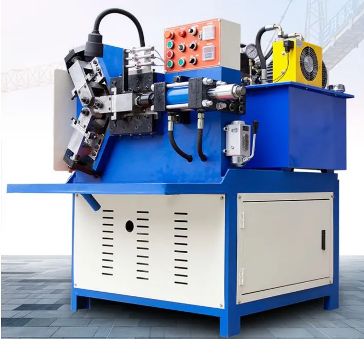 Automatic Steel Pipe TubeTooth Rolling Machine/Stainless Steel Knurling Machine/CNC Hydraulic Steel bar Thread Screw Machine