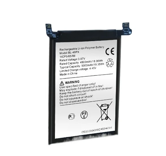5000mAh BL-49PX Replacement Battery For Infinix Note 30 Pro X678B Note 30 Mobile Phone Batteries