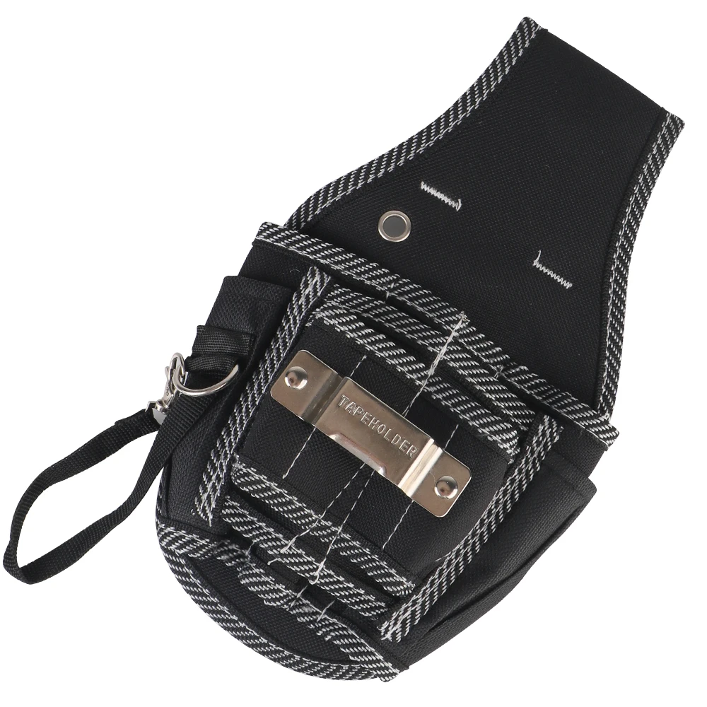 Borsa per attrezzi da carpentiere Borsa per trapano Martello per trapano Trapano Cacciavite Supporto per kit di utilità Borsa per cintura per attrezzi tascabile multifunzione