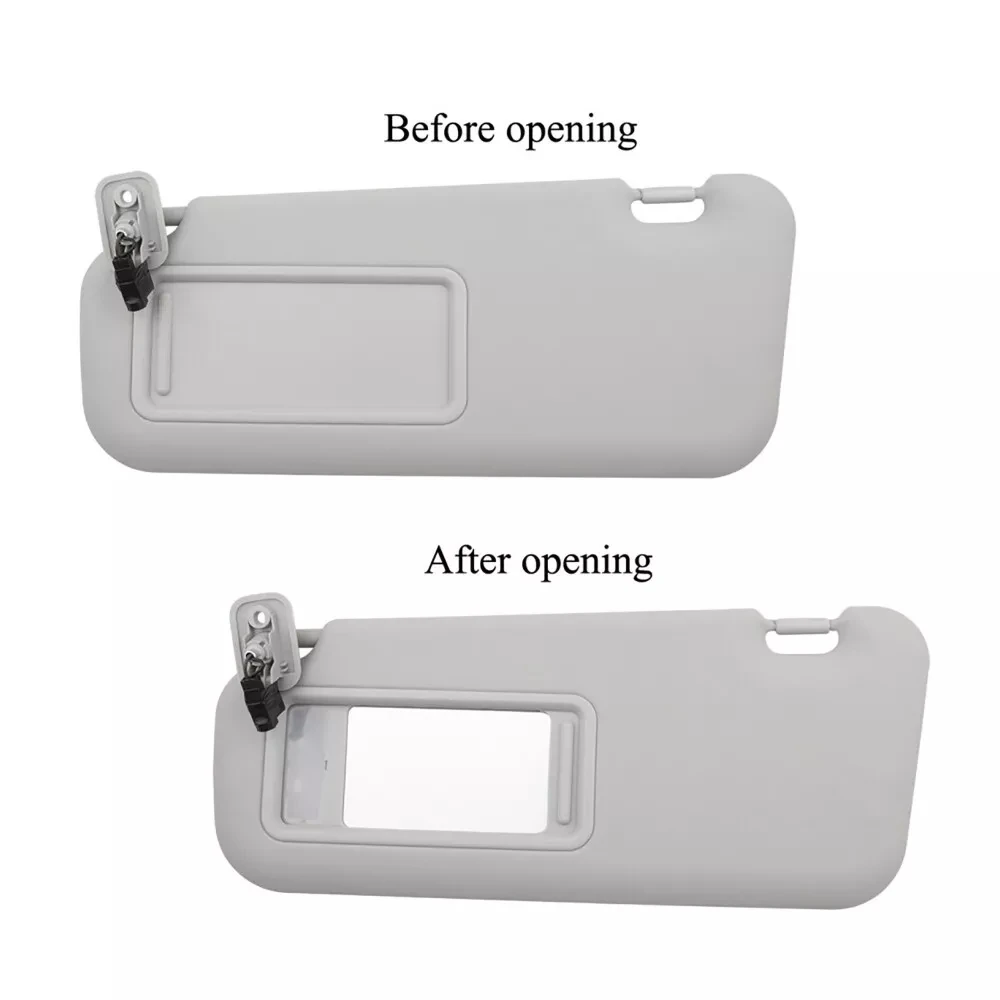 

Left Grey Driver & Right Passenger Side Sun Visor For Mazda 3 2010 2011 2012 2013 Gray Sunvisorreplacement Bbm2-69-320c-75