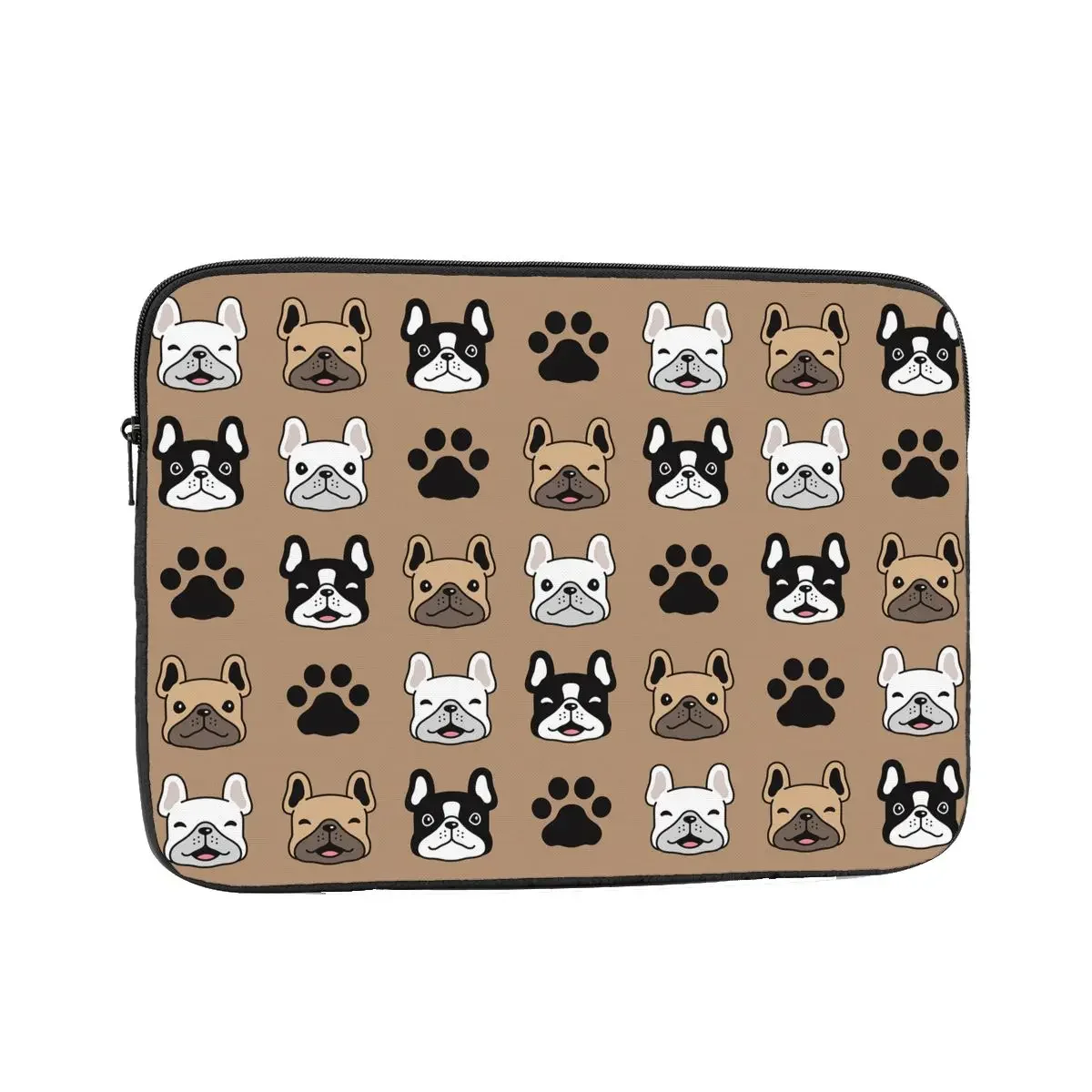 French Bulldog Dog Laptop Bag Case for Macbook Air Pro 10 12 13 15 17 Inch Notebook Liner Sleeve Animal Shockproof Case Bag