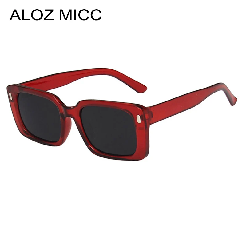 

Fashion Square Rivets Orange Green Men Sunglasses Shades UV400 Trending Women Sunglasses