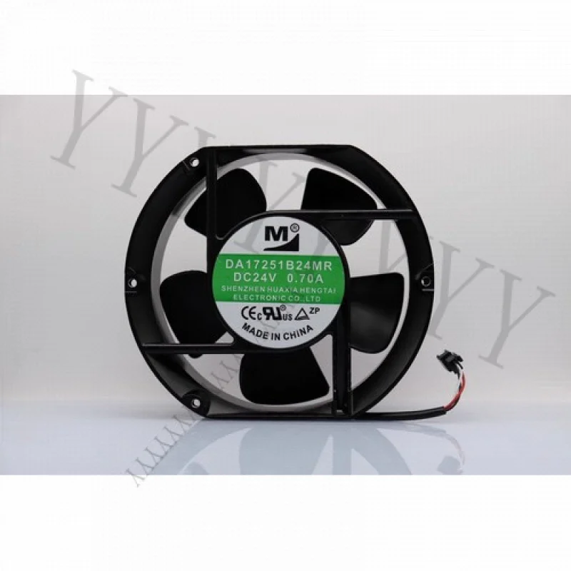 Y+ FOR M DA17251B24MR DC24V 0.7A 17251 17CM 3pin Cooling Fan