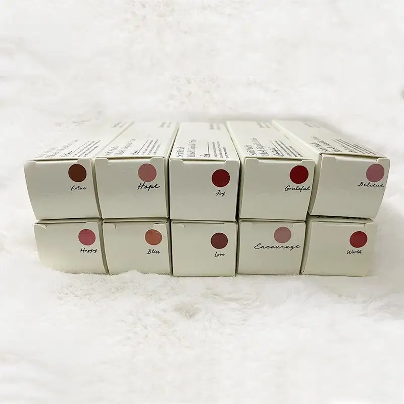 11 Color Rare Beauty Lipstick Liquid Blusher Low Saturation Waterproof Face Contour Shadow 3-in-1 Lip Gloss Lasting Moisturizing