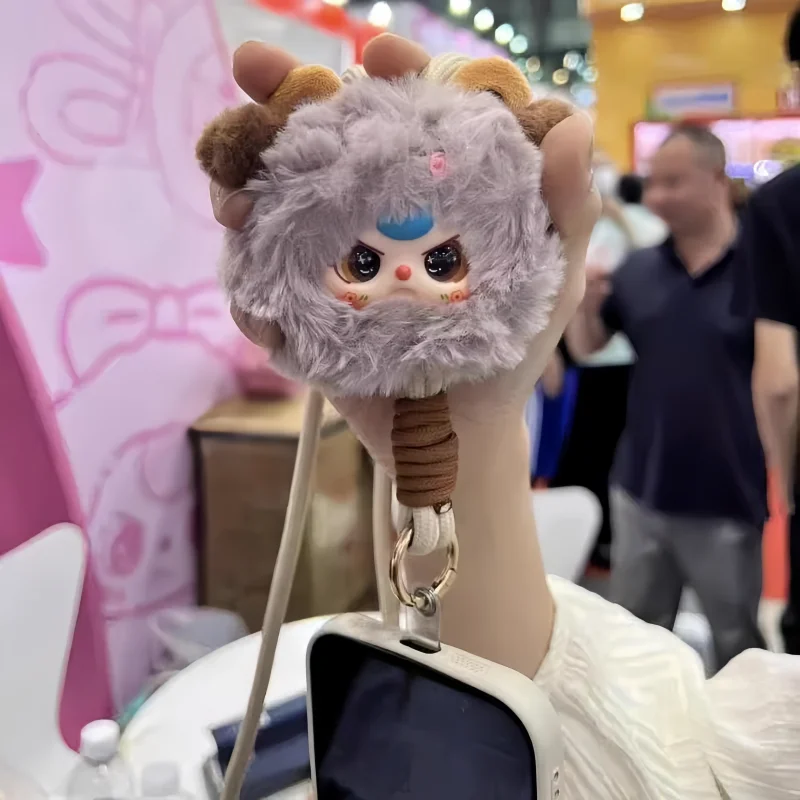 Tersedia Baru Asli Bayi Tiga Telepon Lanyard Seri Kotak Buta Vinil Lembut Gambar Lucu Koleksi Hadiah Anak-anak Hadiah Mainan Liontin