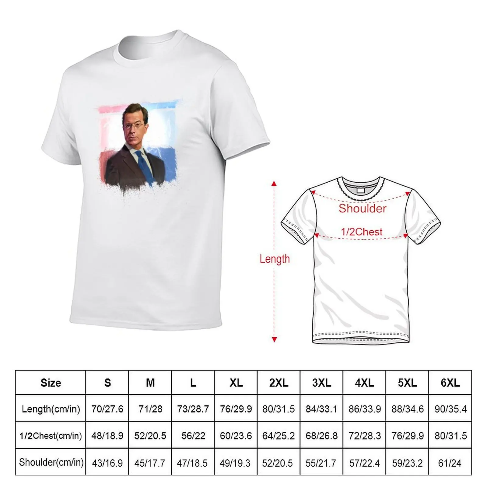 Stephen Colbert SHIRTS T-Shirt cotton t shirt pack cotton t shirt man T-Shirt