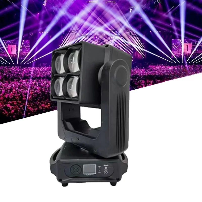 

4 * 60W double-sided club lighting and design effect