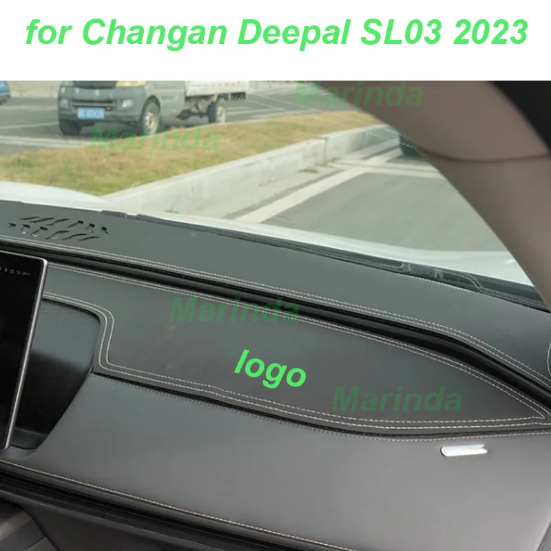 Car Dashboard Sun Shade Pad Light-proof Mat for Changan Deepal SL03 2023 Instrume Panel Cover Interior Dashmat Accessories