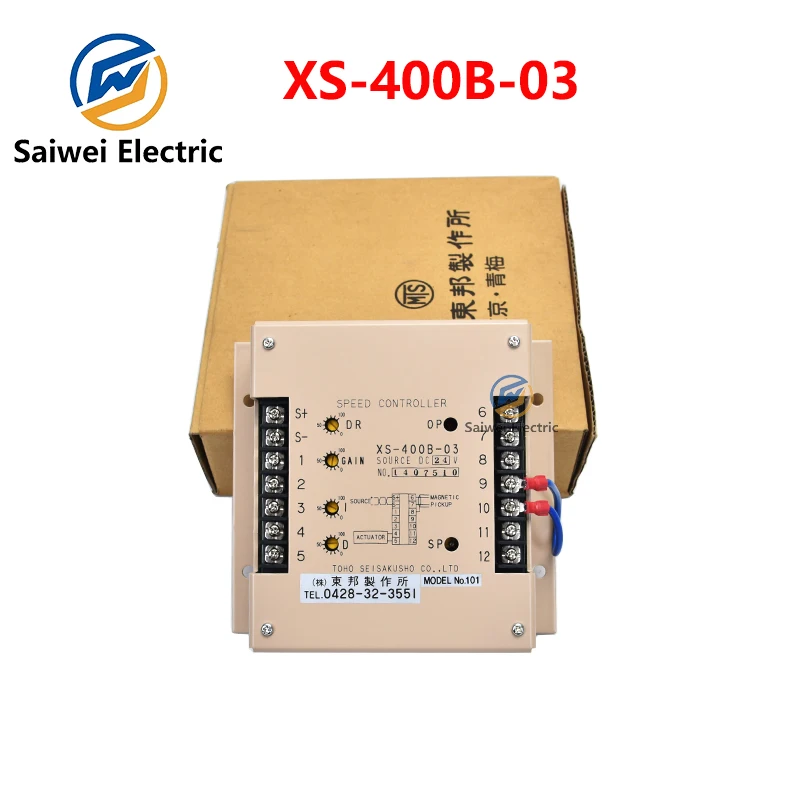 Original XS-400B-03 Toho Diesel Generator Spare Parts Speed Controller Electronic Governor