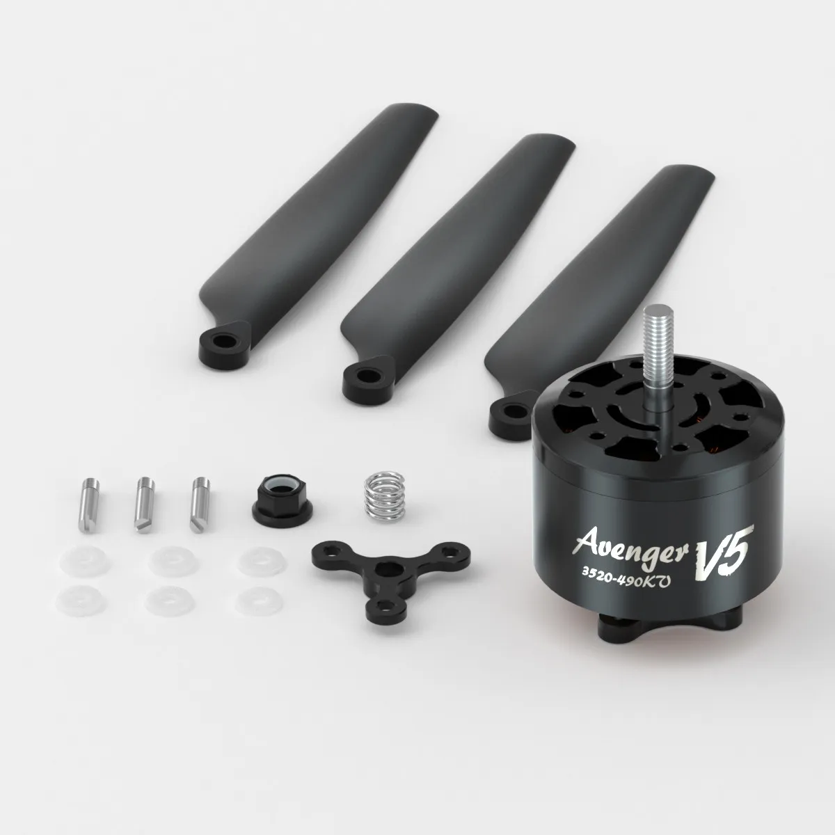 BrotherHobby Avenger 3520 V5 330KV Motor for 15-18 Inch Heavy-Lift CineDrone, 6-12S Brushless Motor