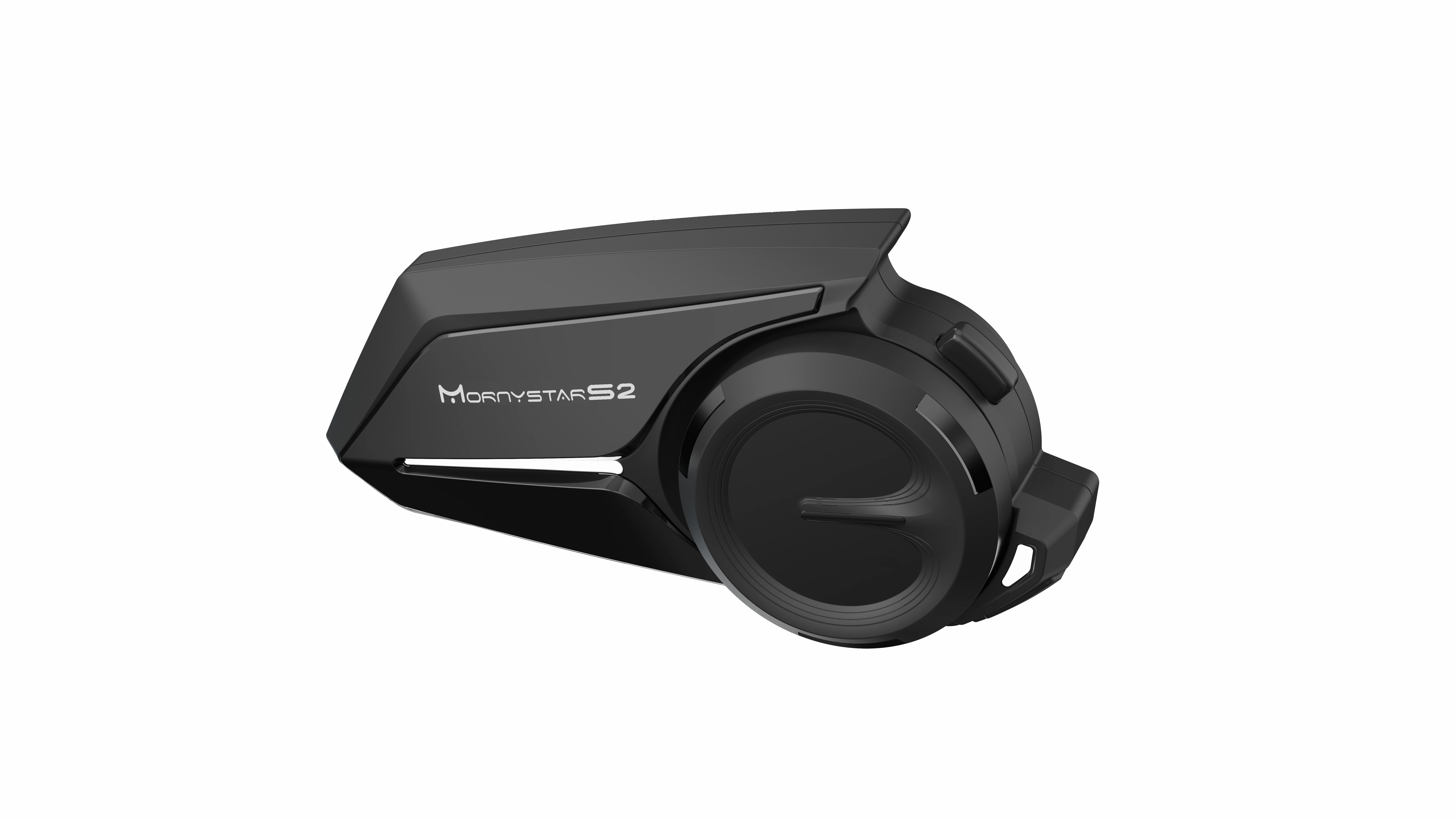 Mornystar S2 BT Interphone Motorcycle Helmet Headset Intercom Bluetooth-compatible Stereo Headphone Multipoint Conn