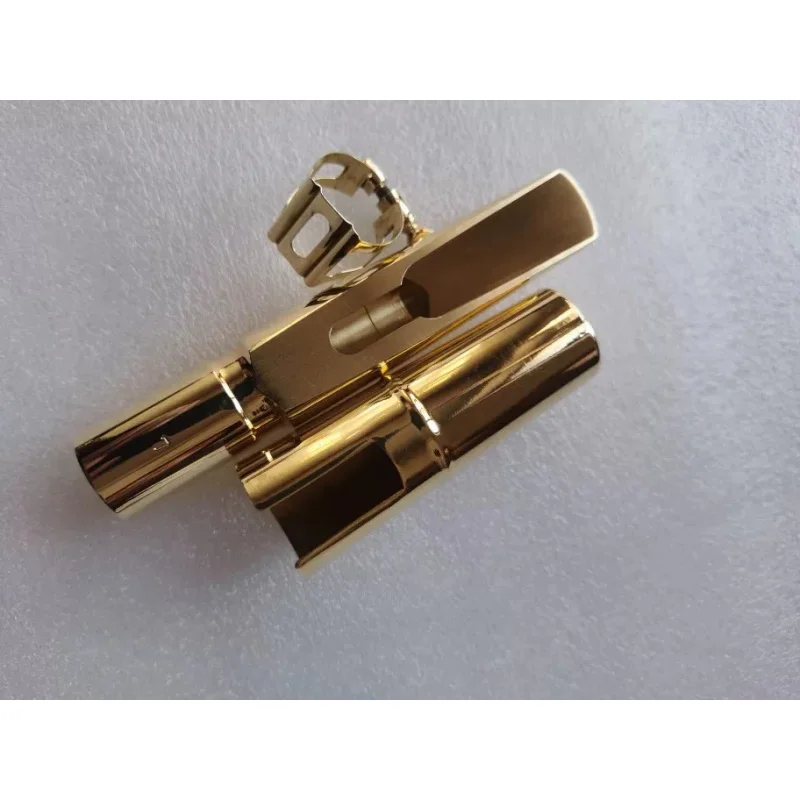 

New Baritone Sax Mouthpiece Rich Full Transparent Tone Easy Anti Howling Size 5-8 All Level Saxophone Players