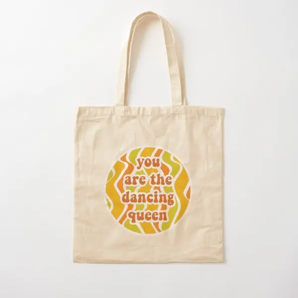 

Хлопковая Холщовая Сумка Танцующая Королева, складная дорожная Повседневная сумка унисекс с принтом для продуктов, многоразовая тканевая Сумочка на плечо