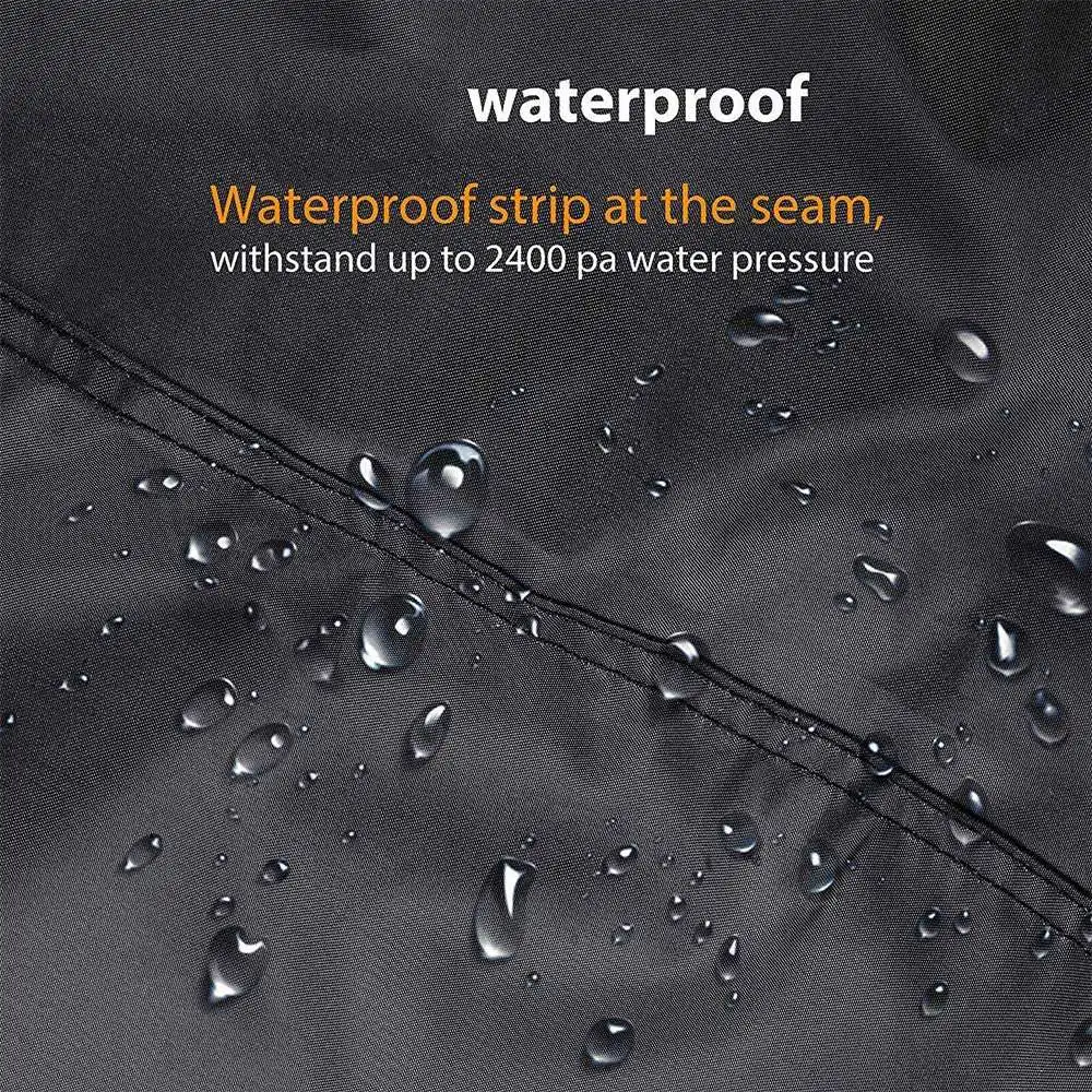 Patio Heater Covers Waterproof Outdoor Heater Cover 210D Oxford Waterproof, Windproof, Protection Around 50X50X120 cm