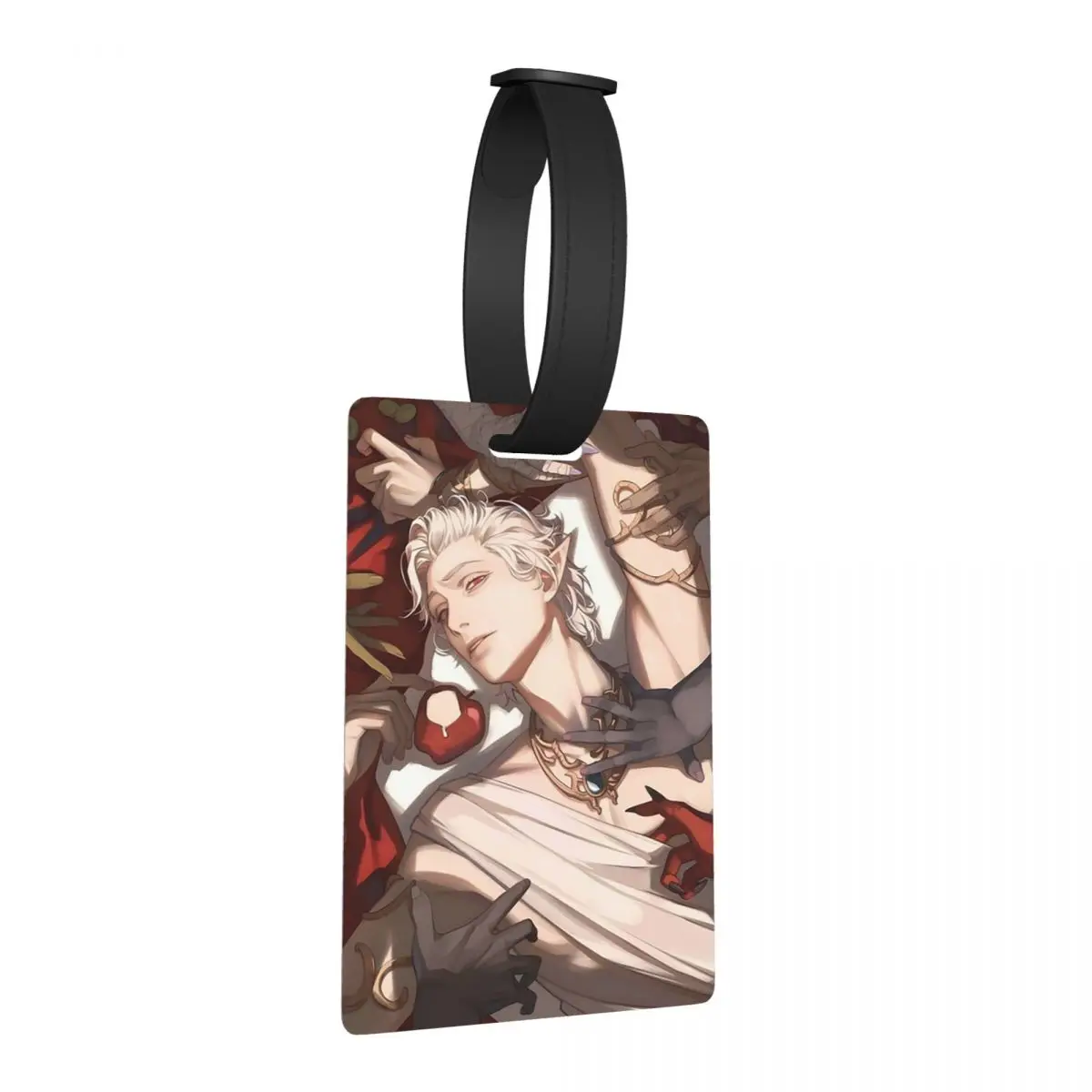 

Baldurs Gate Astarion Ancunin Luggage Tags Suitcase Accessories Travel Cute Baggage Boarding Tag Label Holder ID Name Address