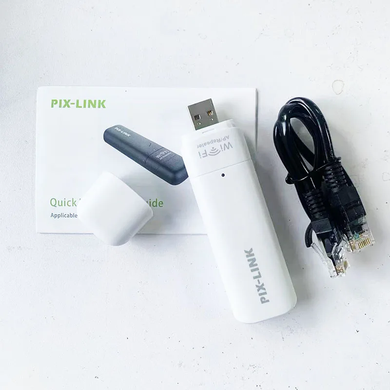 PIX-LINK Portable LV-UE03 300Mbps USB Network Wi-Fi Repeater/AP Wi-fi Repeater Booster Wireless Extender Signal Amplifier