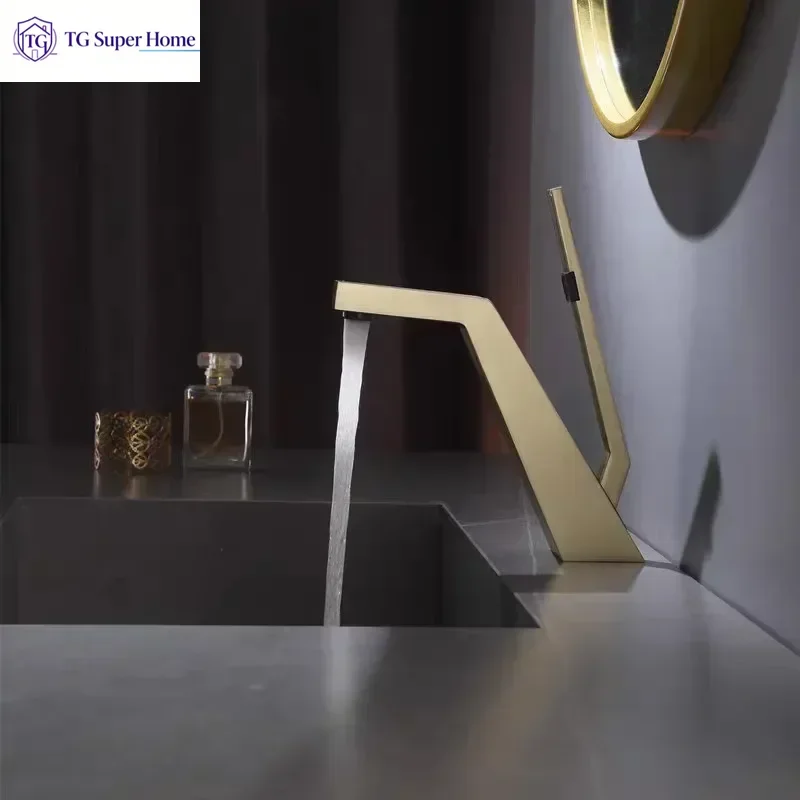 Solid Brass Basin Faucet, Hot/Cold, White Undermount Sink, Wash Basin, Bathroom Faucet, Gunmetal Gray, Single Hole