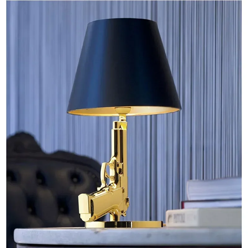 Imagem -02 - Gunlamp For Bedroom And Living Room Table Lamp Desk Light Floor Light Itália Design Ak47