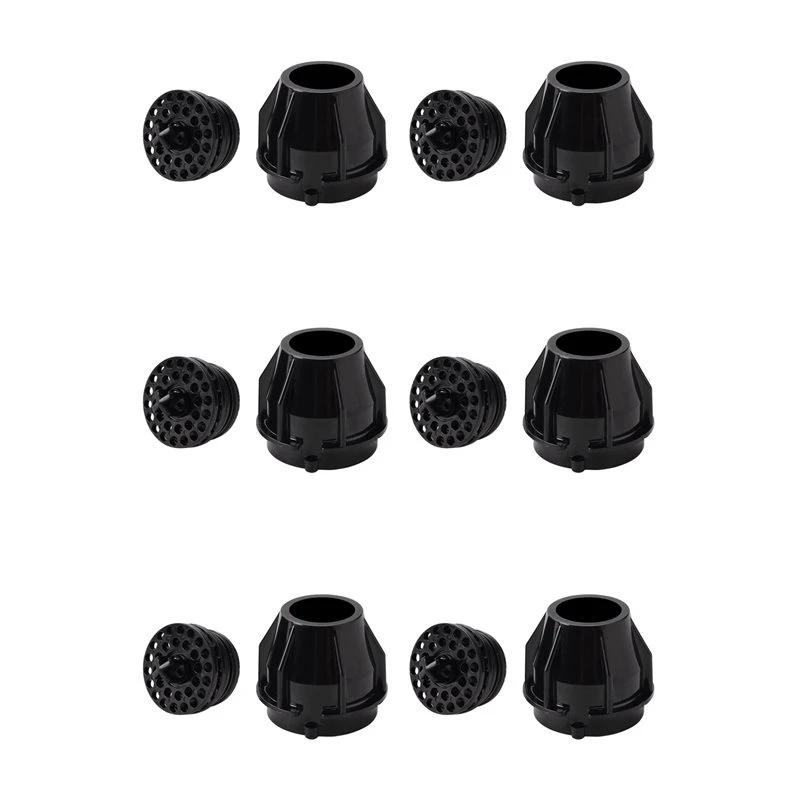 MLGB-6 Pcs Nozzle And Diffusser Assembly For UF-1 Coke Machine Soda Inner Outer Valves Repair Or Replacement