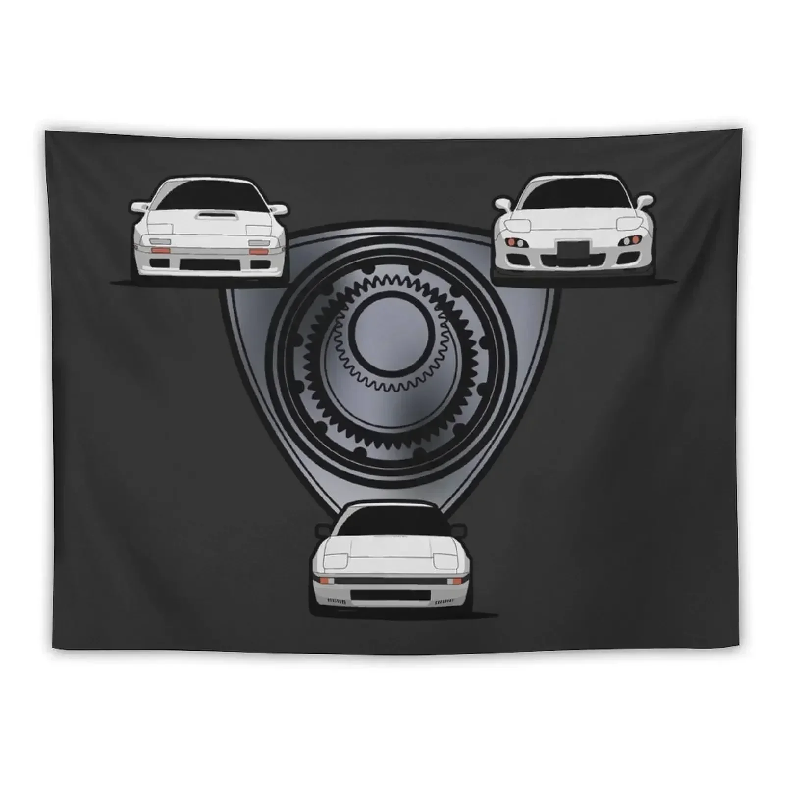 

Rx7 Rotary Tapestry Room Decorations Aesthetics Cute Room Decor Tapestry