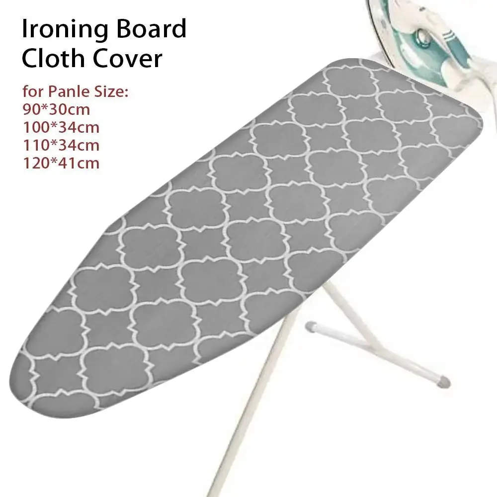 1Pc Ironing Board Cover With Elastic Edge Stain Resistant Scorching Iron Thick Cotton Padding Iron Heat Shield Ironing Cover