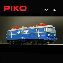 Piko-電気機関車の列車モデル,アナログまたはデジタル,オプションの放射線車,ポリッシュ状態,ボヘミアン,1/87, 96330,et22,第6世代