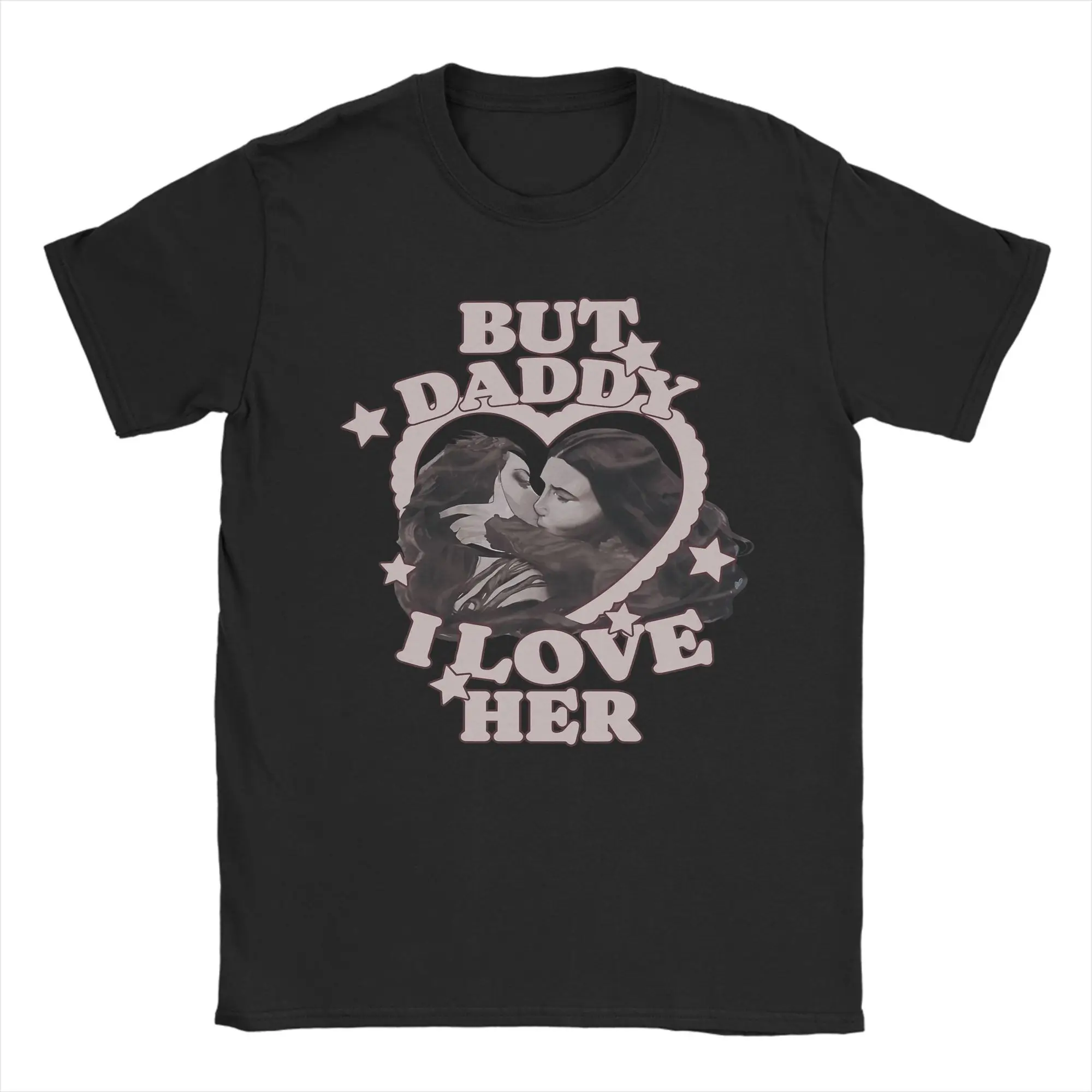 Pero papá me encanta su Aubrey Plaza camiseta de bruja verde hombres 100% algodón novedad camiseta cuello redondo Camiseta ropa de manga corta