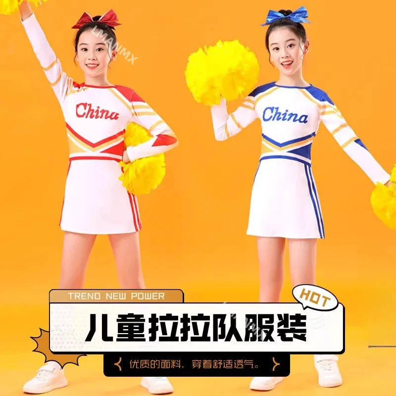

Kids Cheerleading Performance Costume, Physical Aerobics Competition Cheerleader Costume