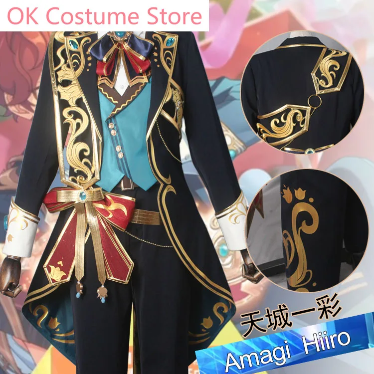 Anime Ensemble Stars 2 Amagi Hiiro Appointment Of Time Game Cos Suit Cosplay Costume Gorgeous Uniform Party Outfit Clothing