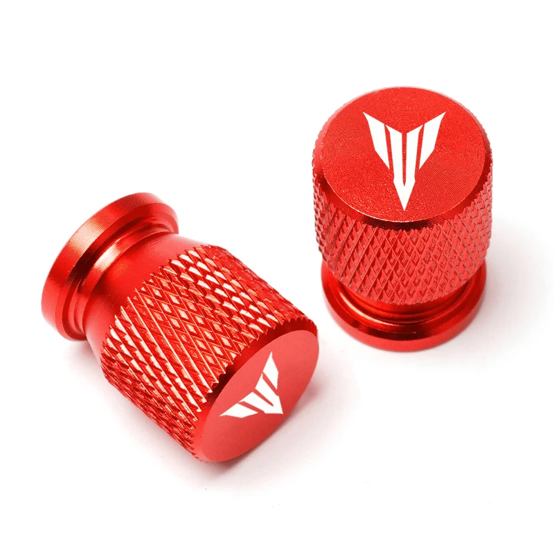 2Pcs For YAMAHA MT09 MT07 MT10 MT03 MT 09 07 03 10 MT-09 MT-07 MT-10 TRACER 900 700 GT FZ09 XSR700 XSR900 Tire valve caps