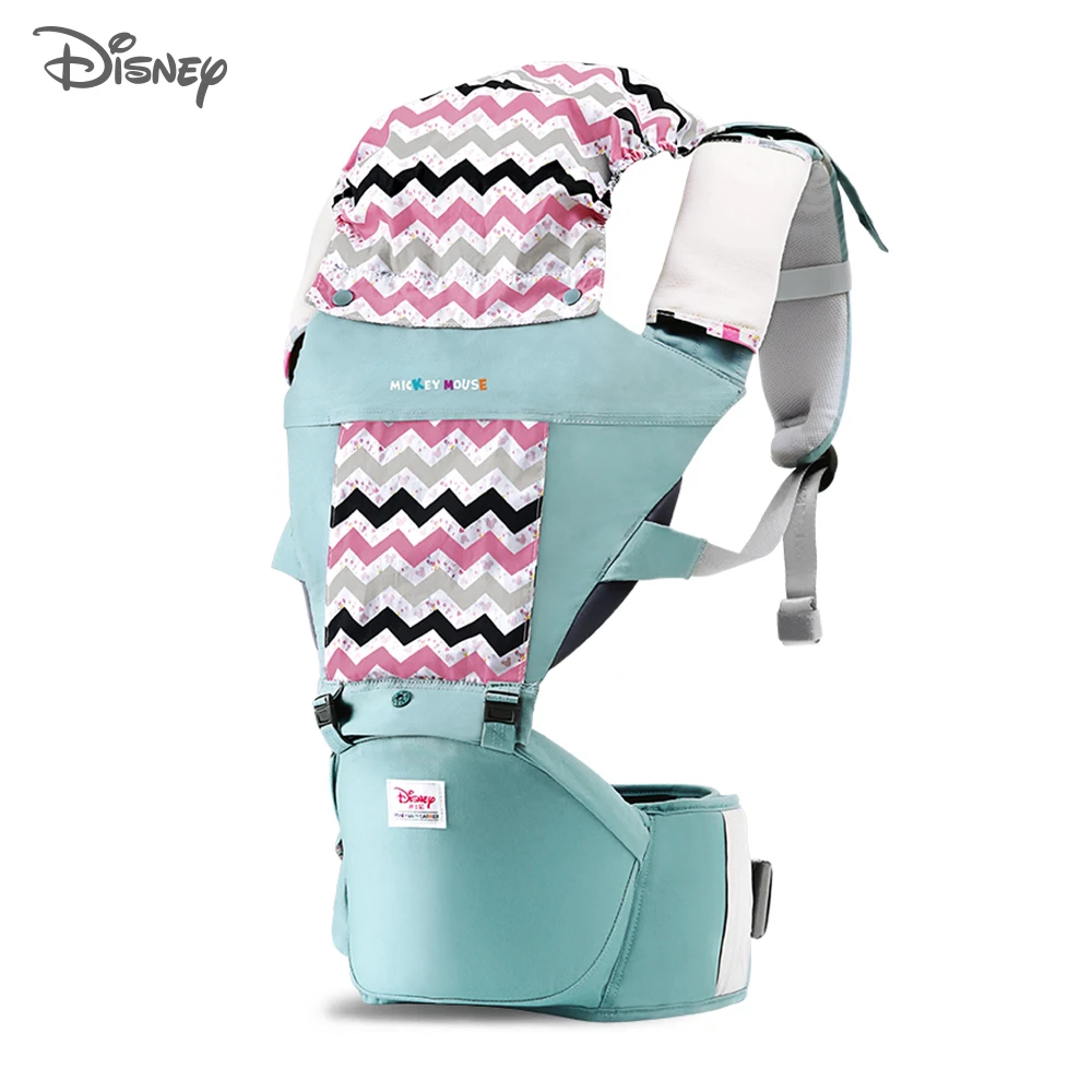 Disney Cotton Baby Carrier Infant Baby Hip seat Waist Carrier Front Facing Ergonomic Kangaroo Sling for Baby Travel 0-36M