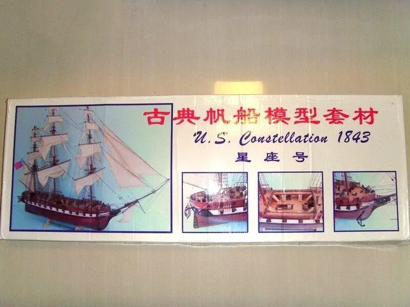 USS Constellation 1843 Scale 1/85 40\