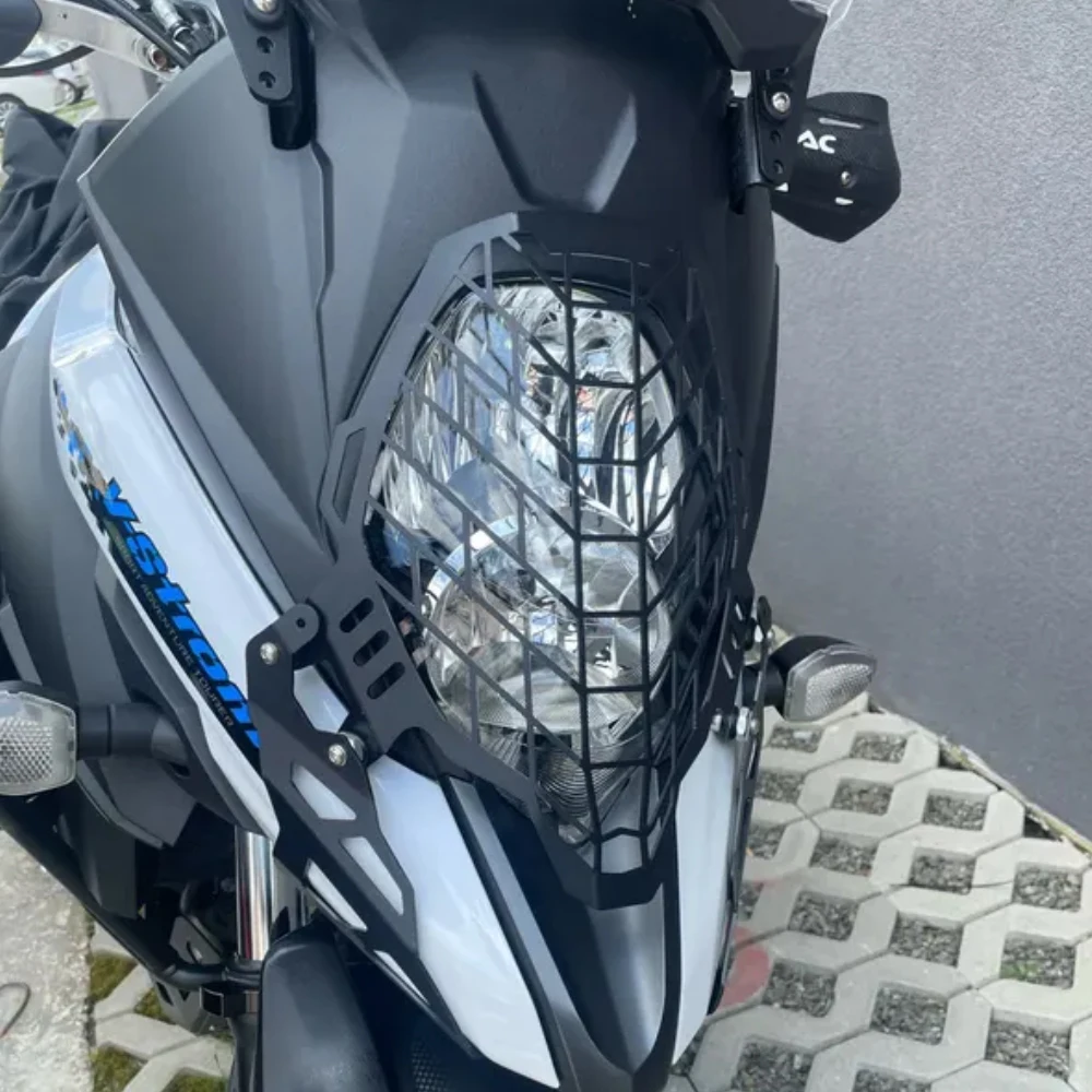 

Motorcycle Headlight Grille Guard Cover Protection Grill For SUZUKI V-STORM 650 DL650 Vstrom 650 DL 650 2017 2018 2019 2020 2021
