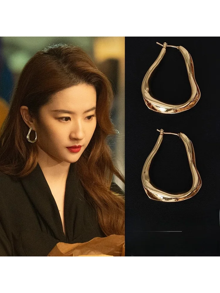 orecchini-a-cerchio-asimmetrici-retro-dorati-gioielli-semplici-ed-eleganti-orecchini-a-perno-in-lega-placcata-argento-per-donna-accessori-di-moda