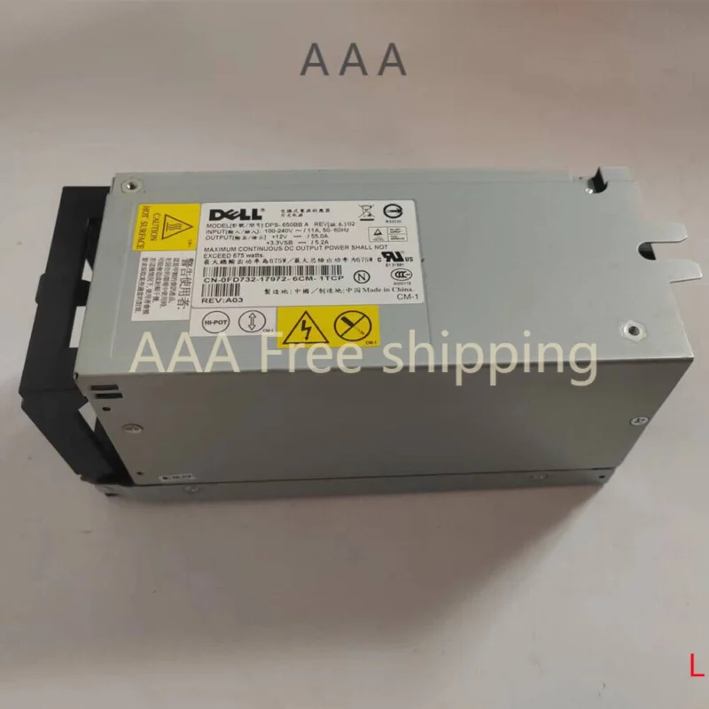 FOR DELL PE1800 Server power DPS-650BB A 0FD732