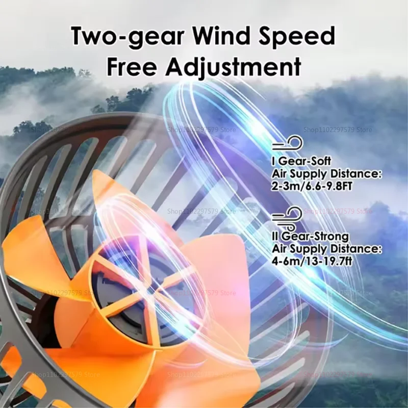 2025 جهاز تبريد مروحة السيارة الجديد قابل للتعديل 360 درجة °   مبرد هواء صامت USB 12 فولت 24 فولت لتهوية السيارة الداخلية لشاحنة سيدان SUV فان